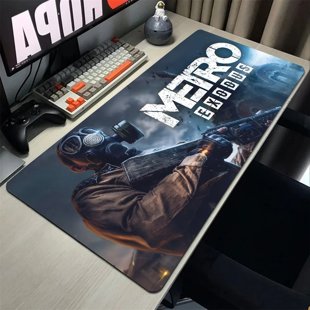 Фото Игровой коврик для мыши Metro Exodus, Настольный коврик, игровые аксессуары, большой игровой коврик для мыши XXL, нескользящий игровой коврик для мыши №2