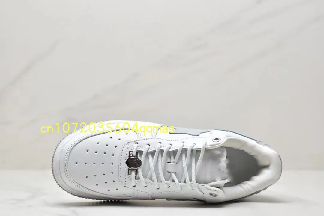 Top Men bapestalow SK8 Neutral luxury sneakers comfortable breathable patent leather bapestar shoes Running board shoes