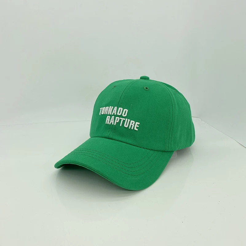 

Pure Cotton Three-dimensional Embroidered Alphabet Baseball Cap Men's and Women's Fashion Back Button Neutral Hip-hop Chapeau