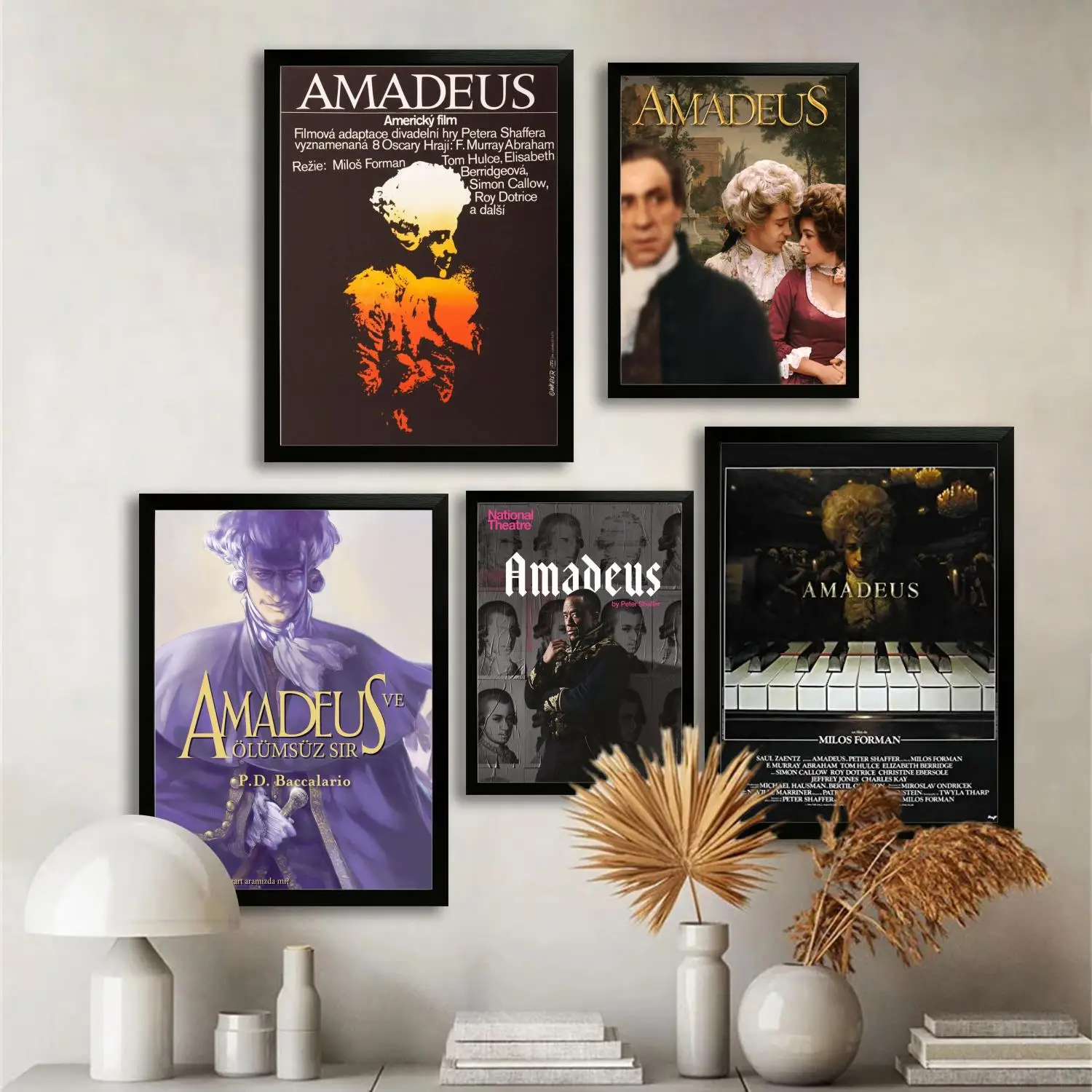 Амидеус фильм холст художественный постер и настенное искусство печать с