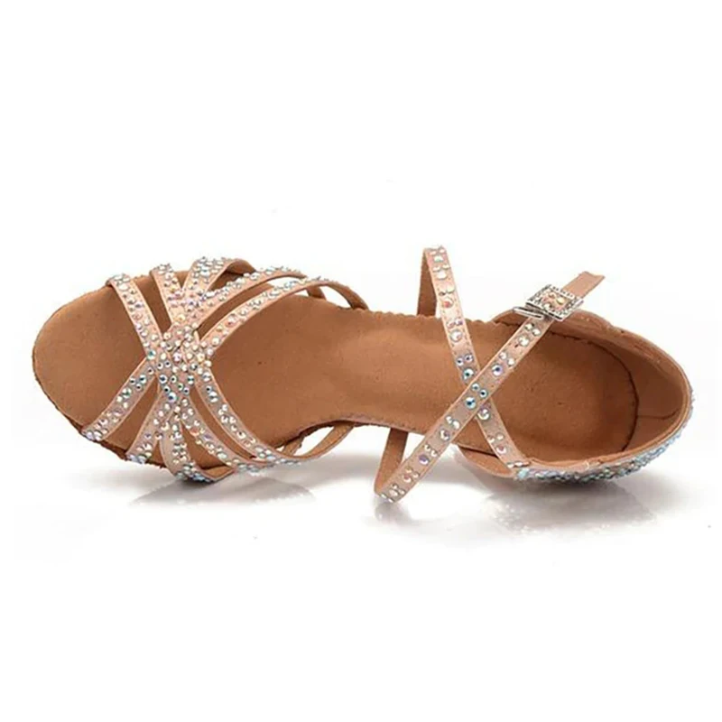 Women Shoes Latin Dance Luxury Brand Woman Shoe Ladies Wedding Sandals For Women Summer 2022 Heels For High Heels Sole Shoes