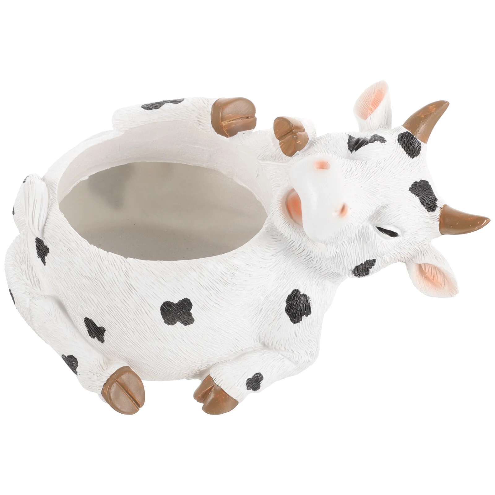 

Animal Pot Resins Succulents Planter Small Cactus Pots Indoor Monkey Cow Shape Flower Bonsai