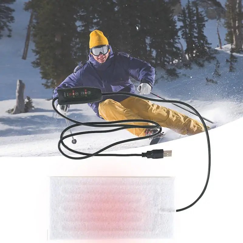 

Winter Heated Pad For Winter Clothes Portable Waterproof Foldable Heater Pads Adjustable Temperature Heating Warmer Tool