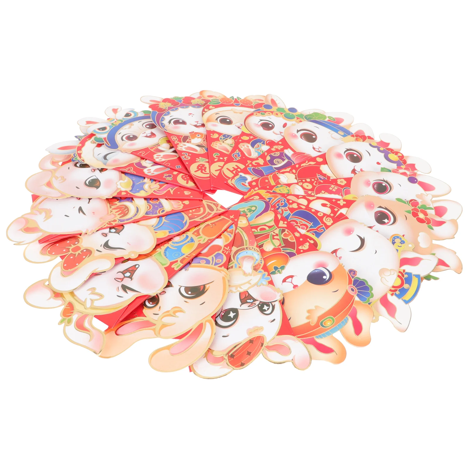 

Red Year Envelope New Envelopes Chinese Money Packet Rabbit Lucky Packets Festival Spring Bagthe Pocket Hong Bao Zodiac Pockets