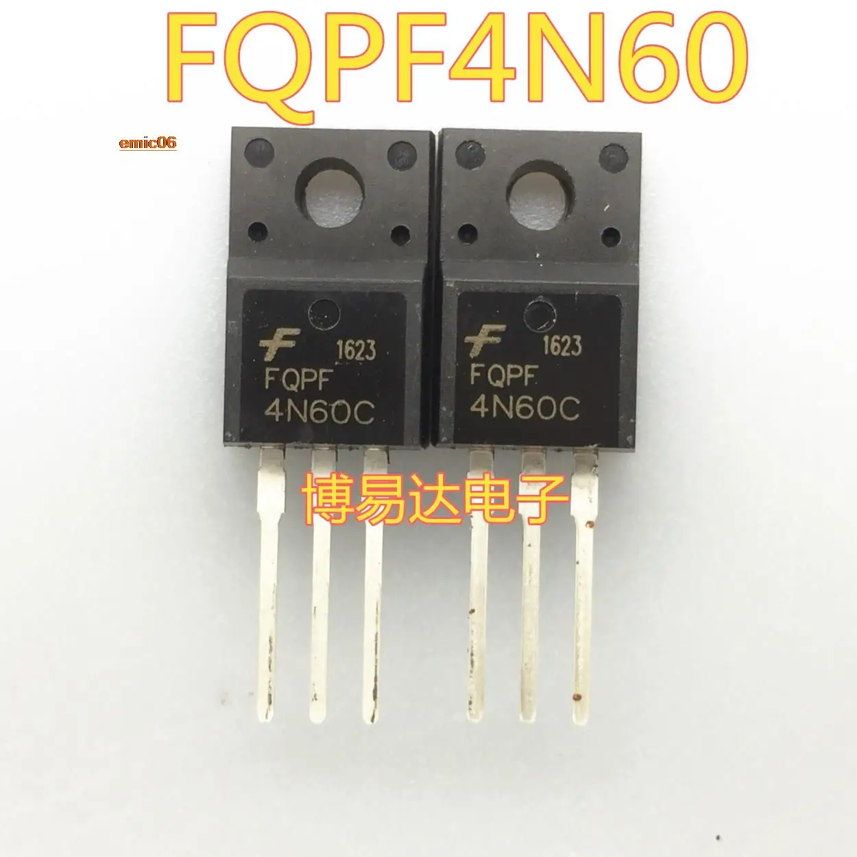 10 шт., оригинальный товар 4N60 FQPF4N60C TO-220F 4N60C