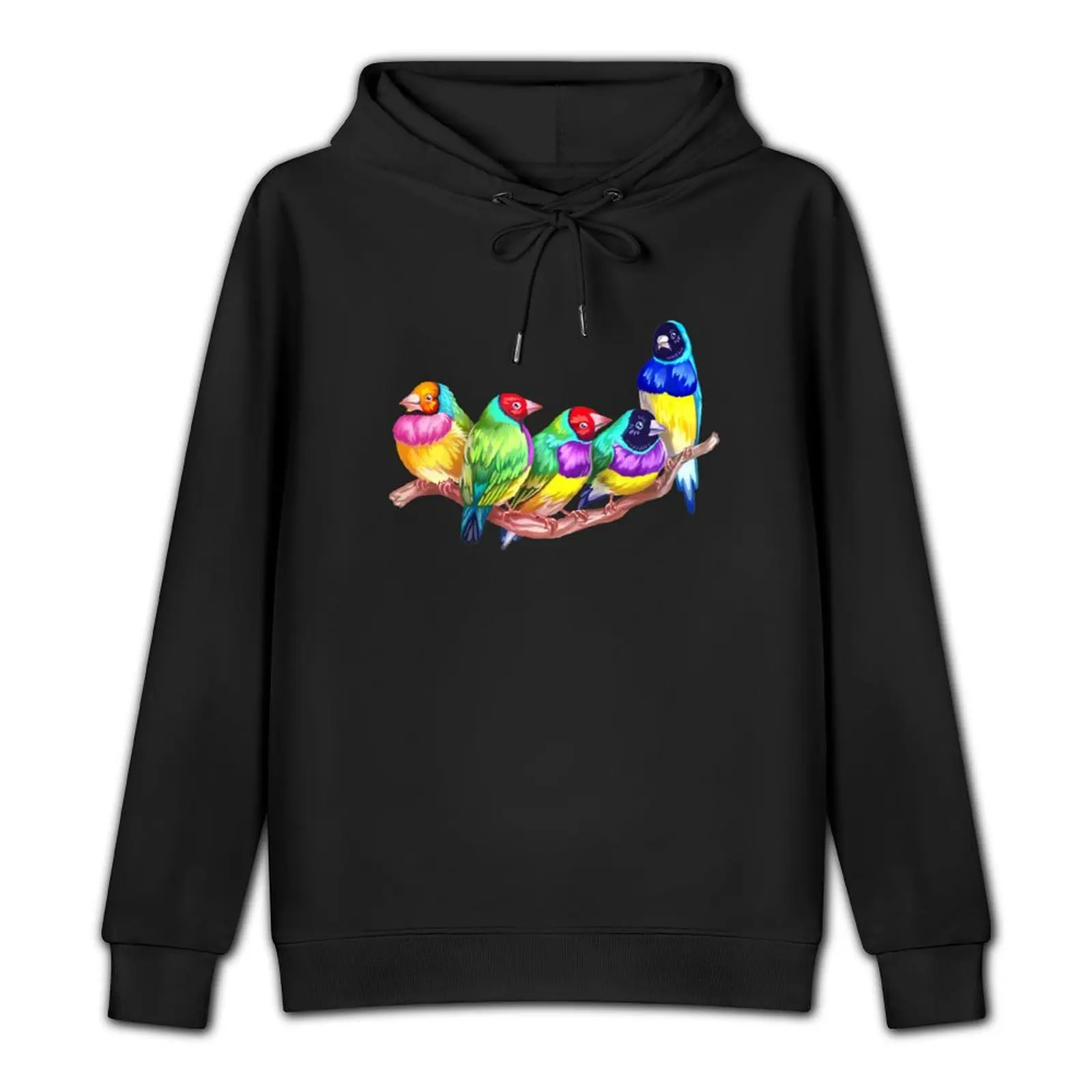 Gaudy Gouldians пуловер с капюшоном осенняя куртка мужская одежда модная толстовка