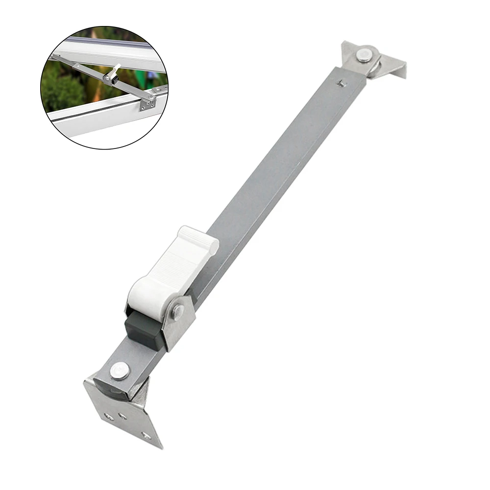 

Серебряный складной телескопический ветрозащитный упор под углом для дверей/окон