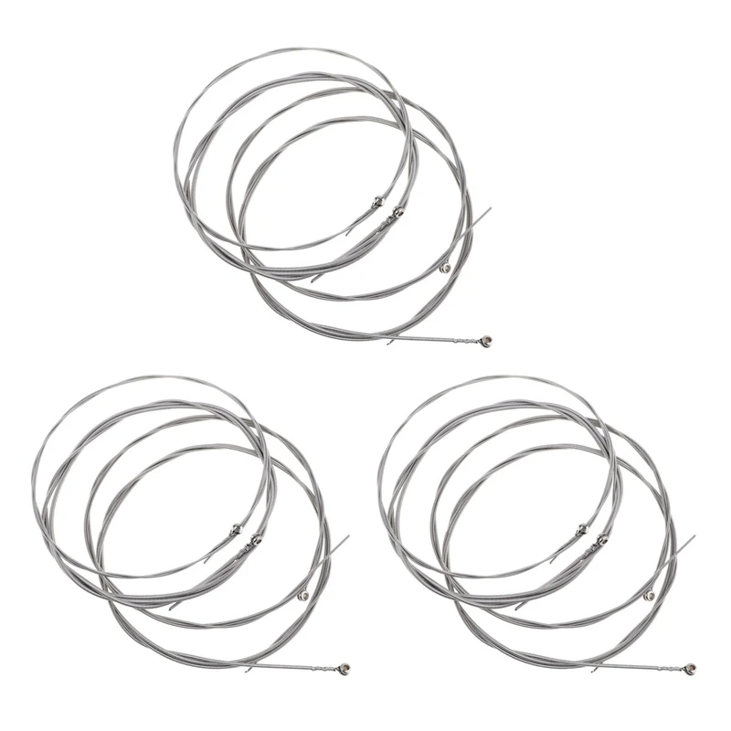 

Orphee 12Pcs VX120 Bass Strings 040-100 Nickel Alloy Vigorous Tone Strings