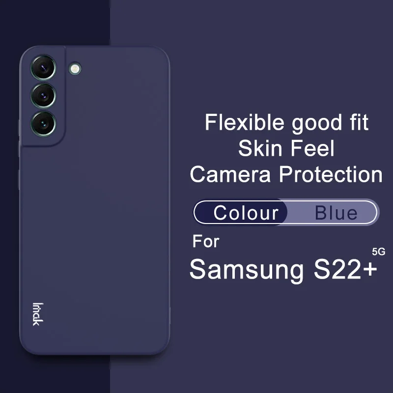Imak Для Samsung Galaxy S22 + Plus 5G TPU чехол для телефона с защитой объектива камеры
