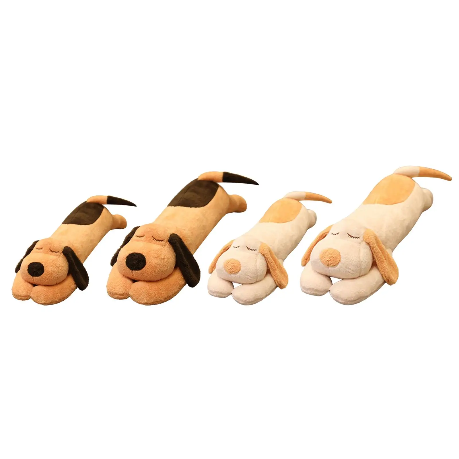 Strip Hond Lange Pluche Comfortabele Gift Cartoon For Sofa Slapen