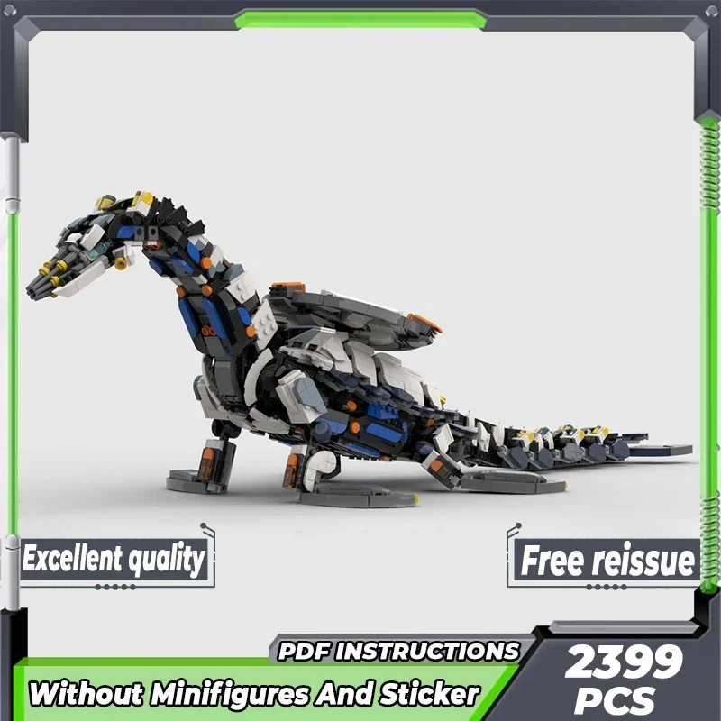 Популярная игра боевой механизм модель Moc строительные кирпичи технология Tide Ripper