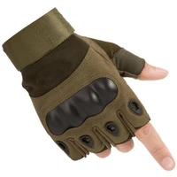 os outdoor tactical gloves airsoft sports gloves half finger type military combat gloves shooting hunting gloves for men women