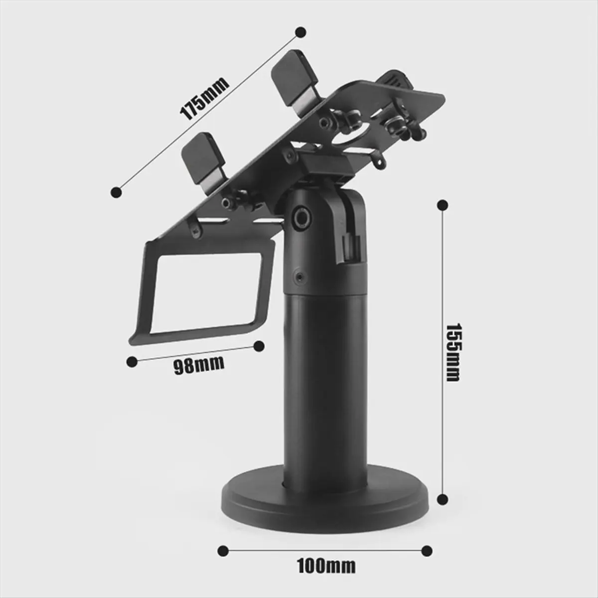 Фото Подставка для POS-терминала с поворотом на 360 градусов, гибкий регулируемый кронштейн-держатель для POS-системы - A07G №4