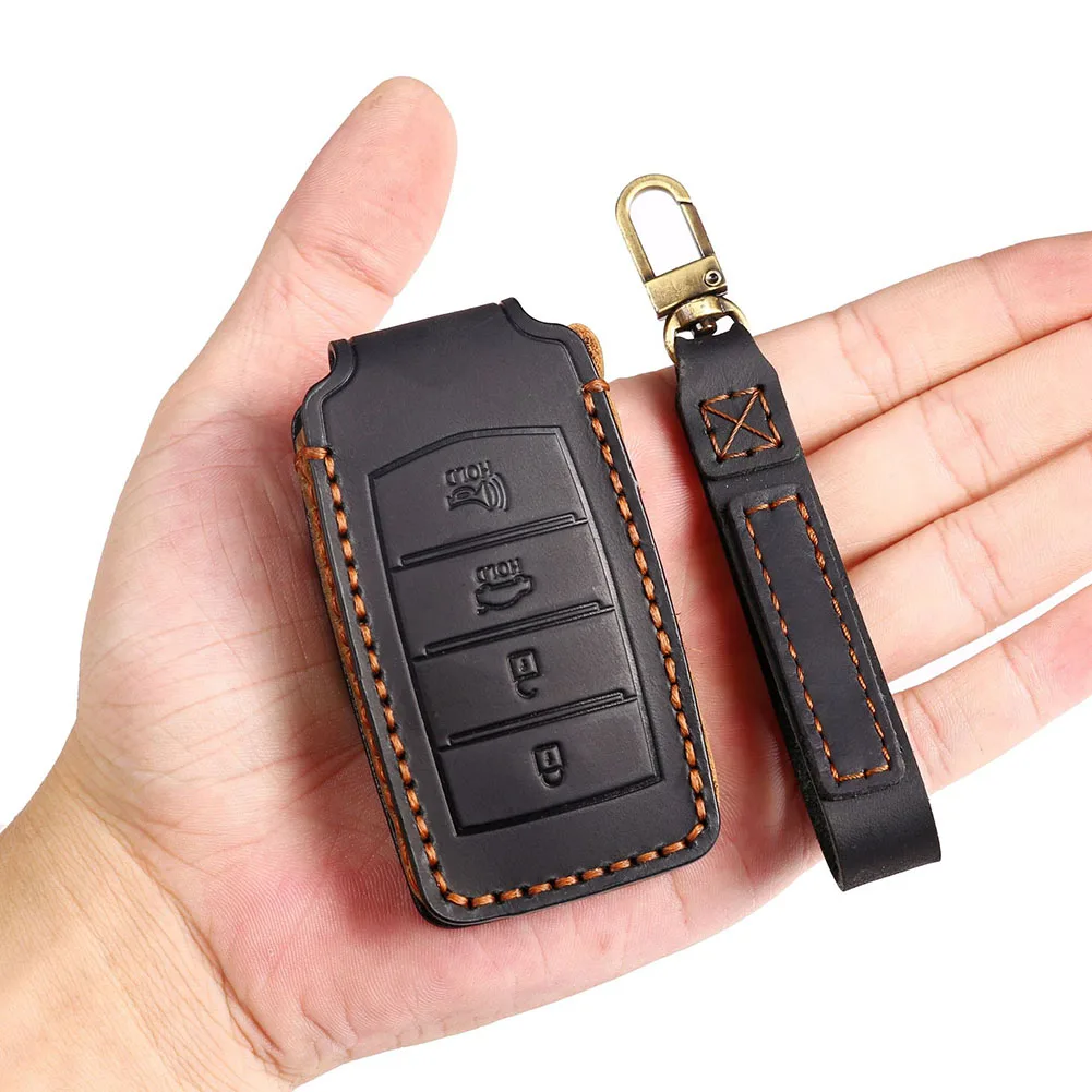 

Durable Excellent Touch Perfectly Match Wear-Resistant Ati-Drop Key Cover Part G90 Case Cover For Genesis Leather