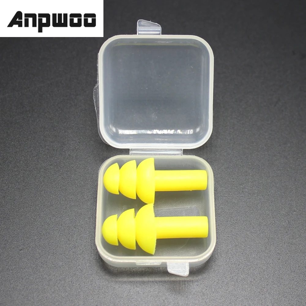 

1 Pair Silicone Waterproof Swimming Ear Plugs Earplugs Ear Protector Noise Reduction Protective Earmuffs Comfortable Study Sleep