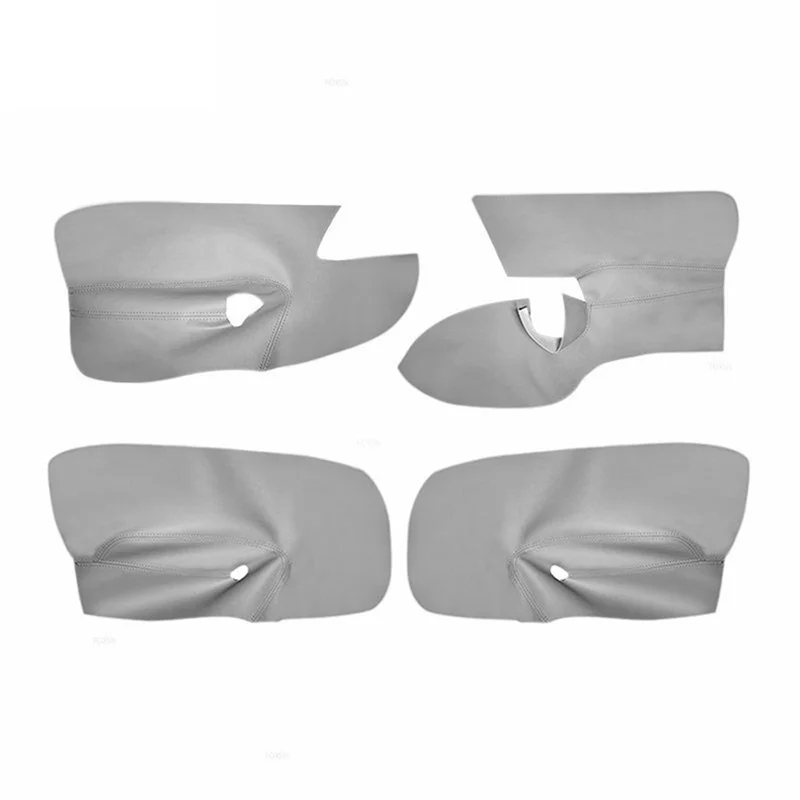 

LHD Door Panel Cover for -VW Golf 5 MK5 Jetta 2006-2011 Car Door Armrest Panel Cover Sticker Trim Gray