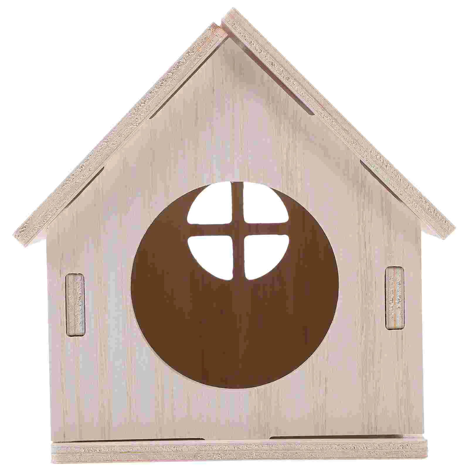 

The House Adorable Rat Hideout Squirrel Hamster Houses Hideouts Wooden Household