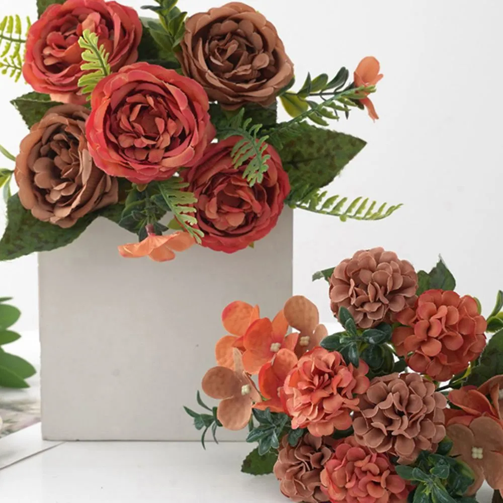 Искусственные Шелковые Пионы И Хризантемы Набор Для Изготовления