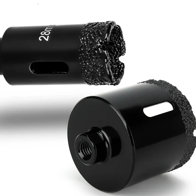 Пила для фарфоровой чашки 6-65 мм Алмазный паяный сердечник сухое сверло плитки