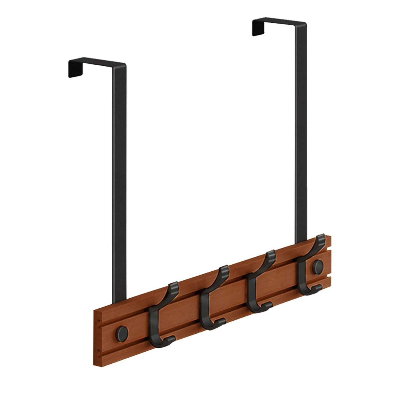 

For Hanging Hat Coat Entryway Rustproof Multifunctional Home Decor Over Door Hook Bathroom Storage Bedroom Space Aluminum