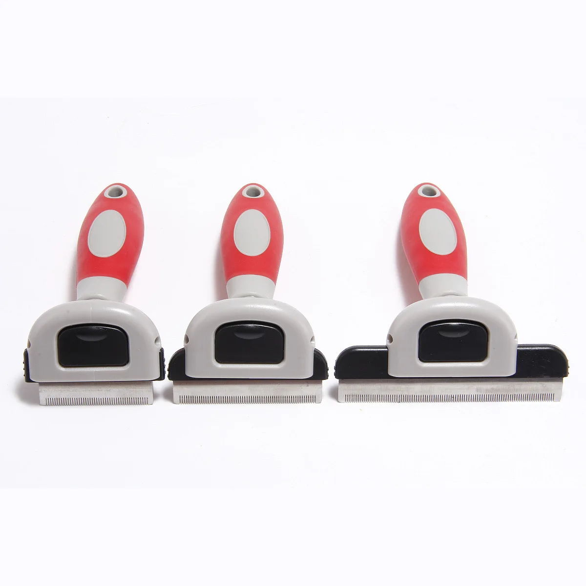 Расческа съемная для удаления шерсти домашних животных 3 вида нож волос щетка