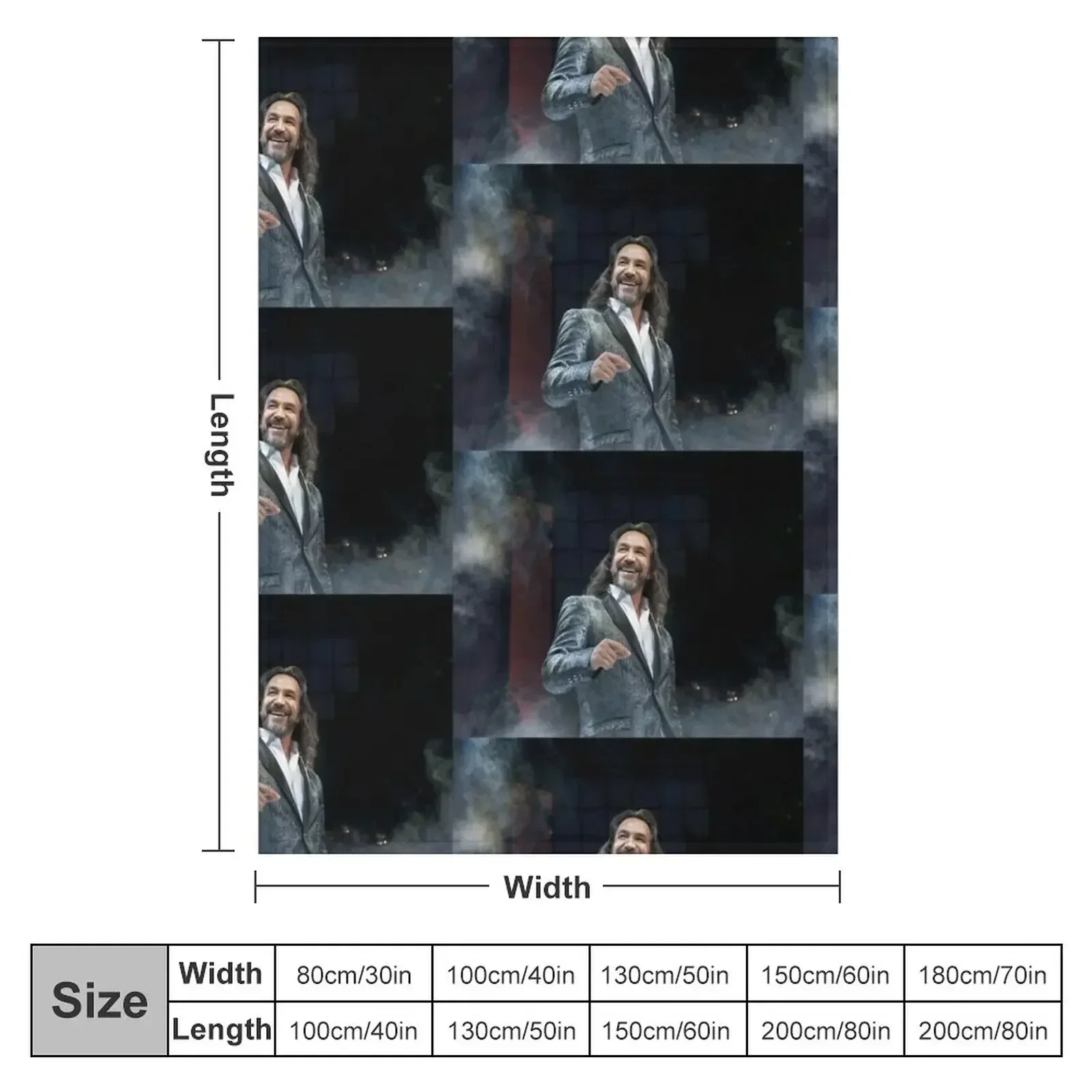 pra1 Marco Antonio tiwi Solis norma Tour 2019 пледы роскошные утяжеленные одеяла