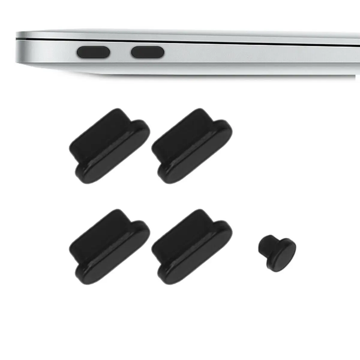 

2 pcs/lot New Soft Silicon Dust Plug for Macbook new Air 13 2018 A1932 Dust plug USB Ports Anti-Dust Plug Stopper