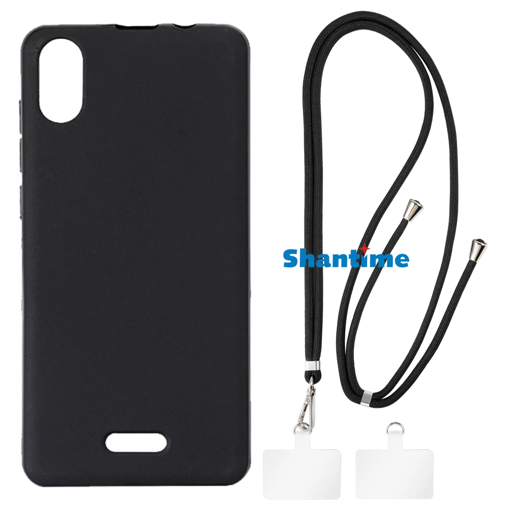 Подходит для чехла Wiko Y60 + регулируемые шейные/ремешки через плечо и проставки