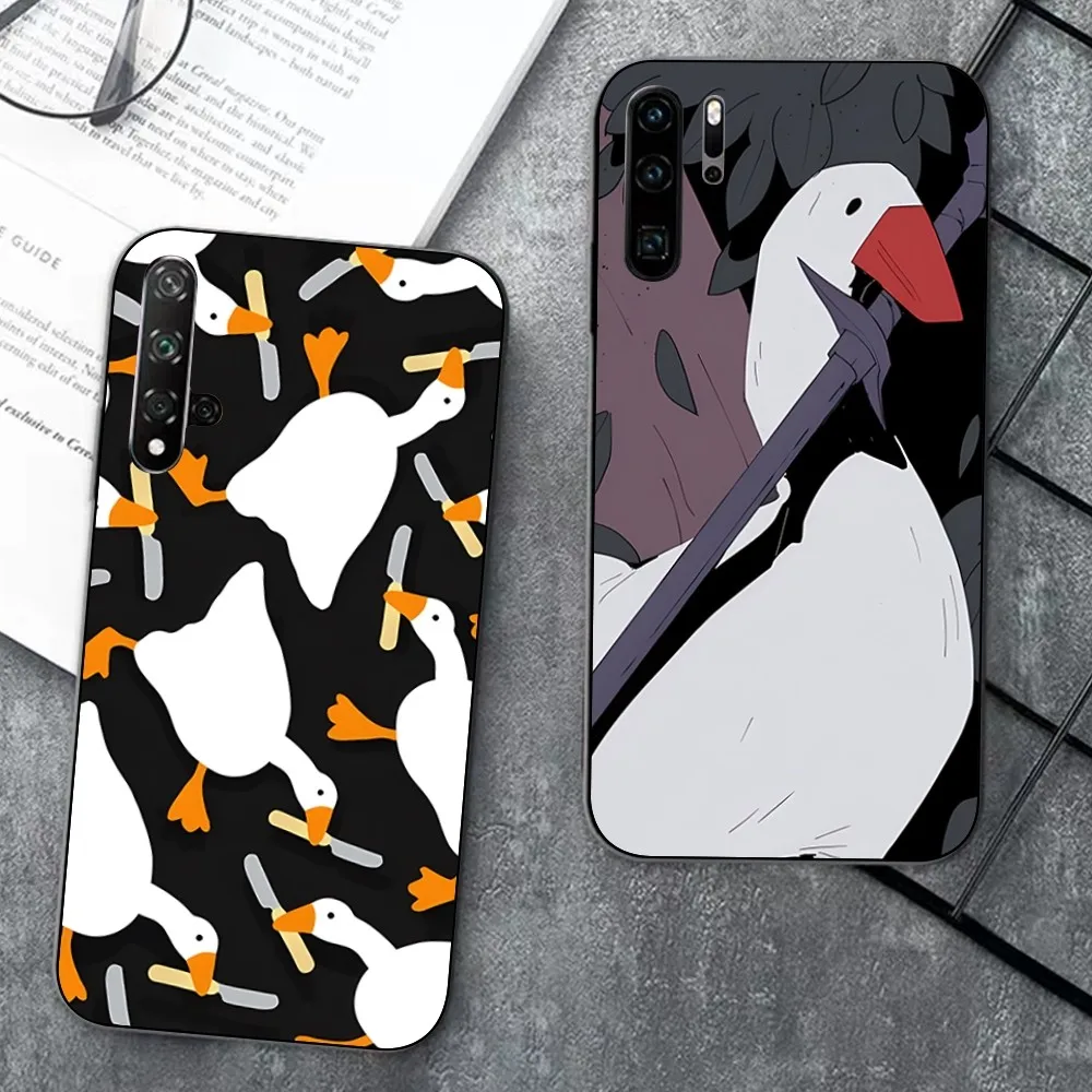 

Duck Untitled Goose Game Phone Case For Huawei P 8 9 10 20 30 40 50 Pro Lite Psmart Honor 10 lite 70 Mate 20lite