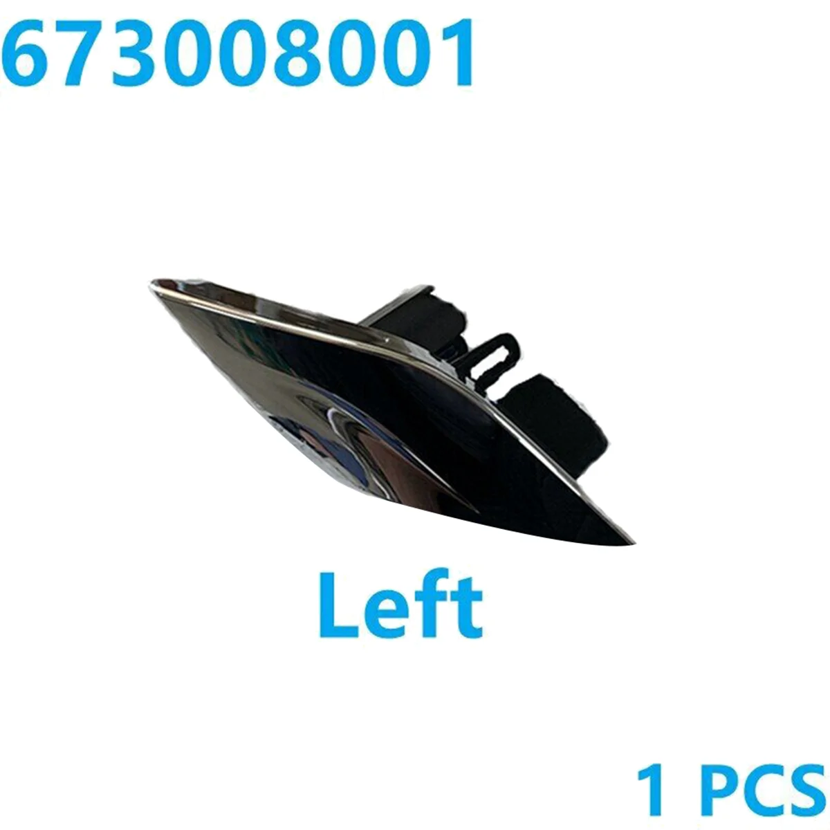 1 пара крышка сопла омывателя передней фары 673008001 673008002 для фотопластины Maserati