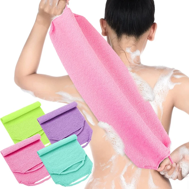 

Korean Style Stretchable And Stretchable Scrub Bath Towel Scrub To Remove Mud Scrub To Take A Shower And Rub A Long Strip Of Bat