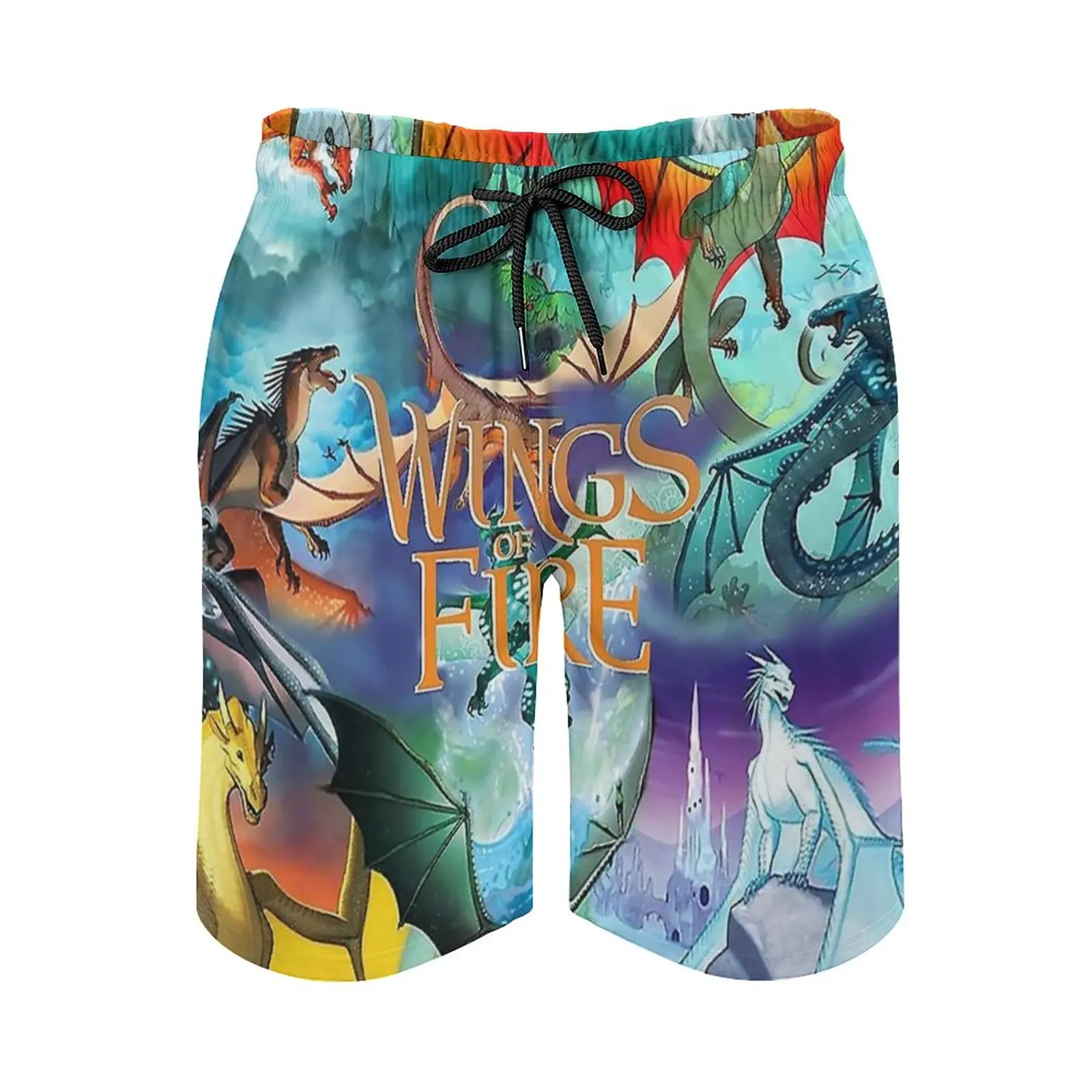 

Of Fire All Together Men's Sport Running Beach Shorts Trunk Pants With Mesh Lining Trunks Shorts Of Fire Dragon Fire Of Fire