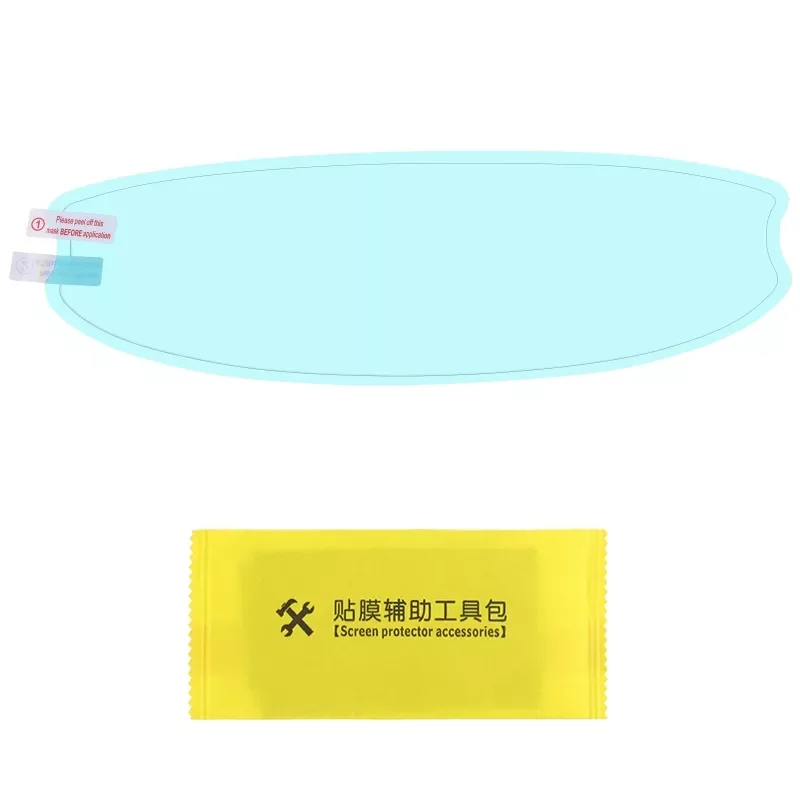 

Clear Anti-Fog Patch Film Universal Motorcycle Helmet Fog Resistant Lens for Full Half Face Off-road Helmets Accessories