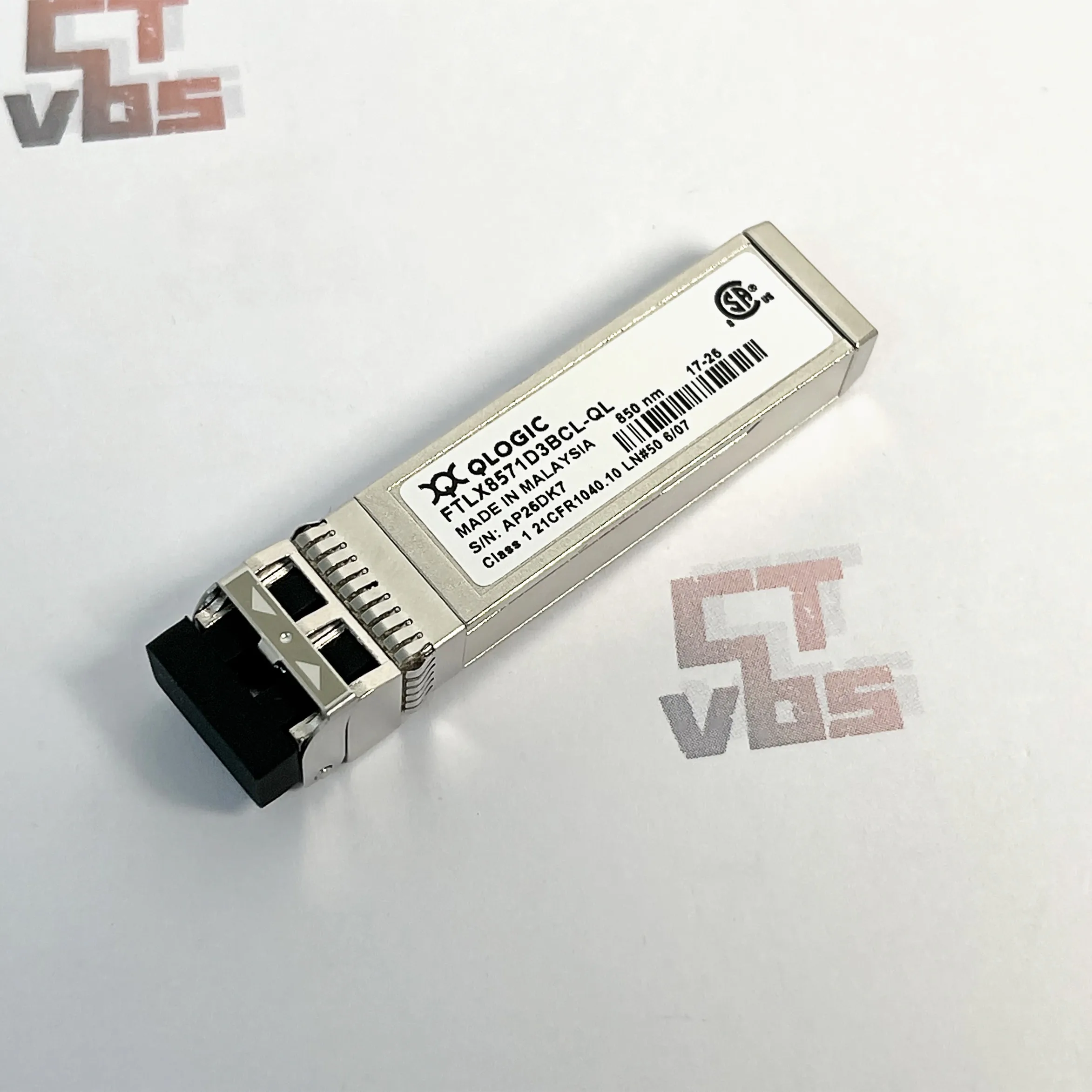 QLOGIC FTLX8571D3BCL 10GB SFP+850nm Optic Transceiver FTLX8571D3BCL-QL  *Free Shipping*