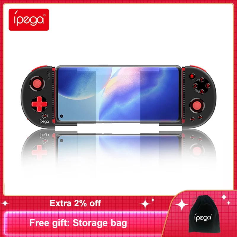 

Ipega Gamepad PG-9087S Bluetooth Wireless Joystick Extensible Game Controller Game Pad Android PUBG Trigger Console for iOS