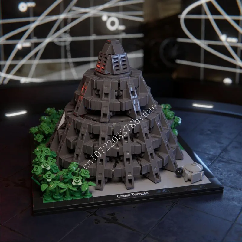 782 шт. Yavin 4 Rebel Base MOC креативная модель с видом на улицу строительные блоки