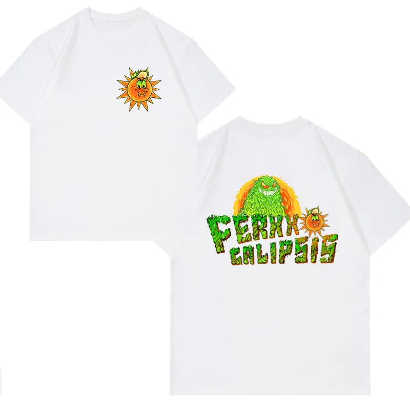 Feid Ferxxo Ferxxocalipsis Tour 2024 Винтажная футболка для мужчин и женщин модная одежда в стиле