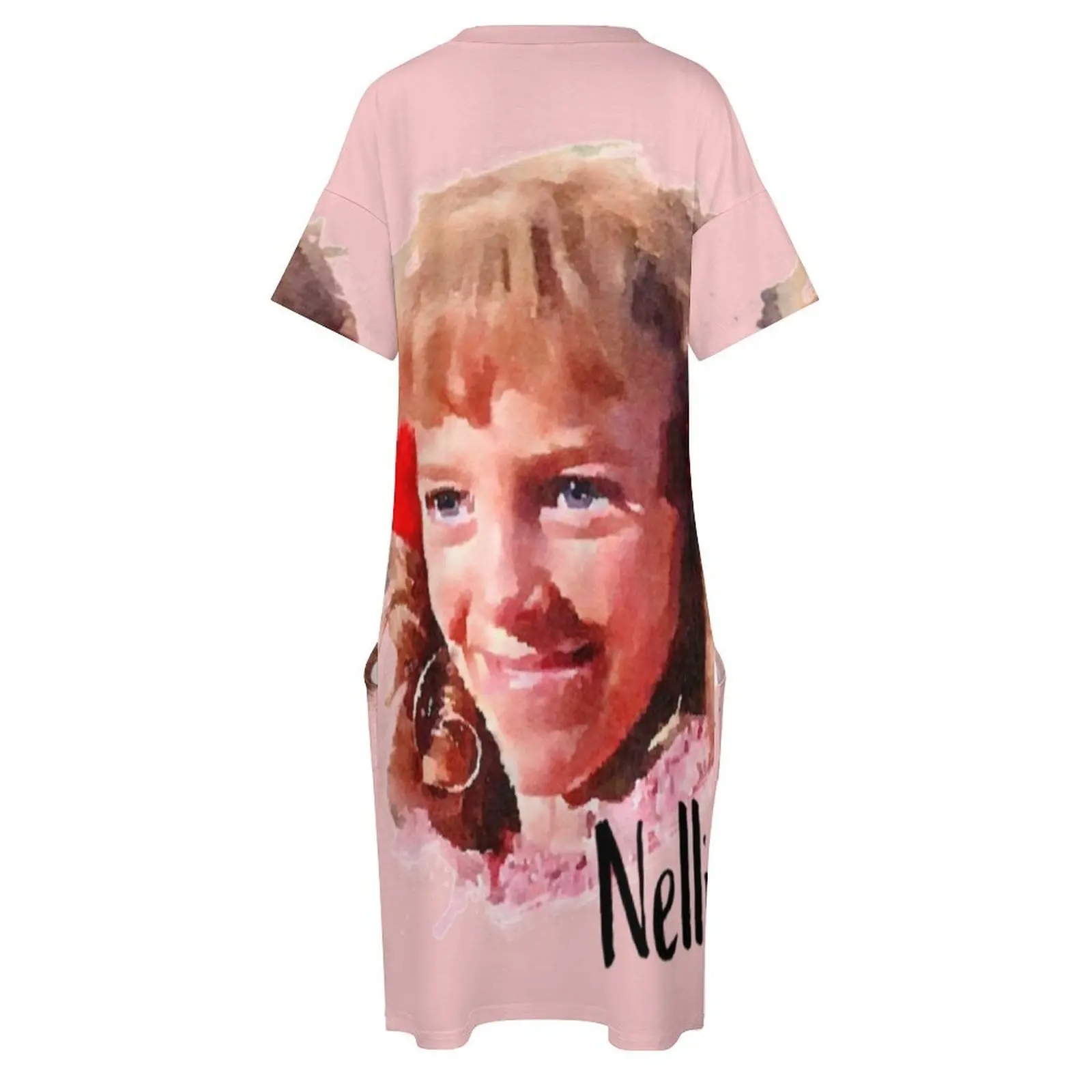 Нелли Олесон маленький домик на прериях свободное платье с карманами женская