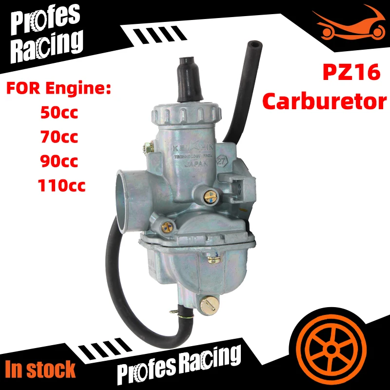 Купи Motorcycle Hand Choke PZ16 16mm Carb Carburetor For KEIHI 50cc 70cc Dirt Pit Bike Motorcross Atv Quad за 491 рублей в магазине AliExpress