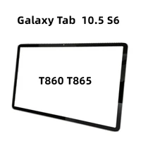 for samsung galaxy tab s6 t860 t865 touch screen panel tablet sm t860 sm t865 front outer lcd glass lens replacement
