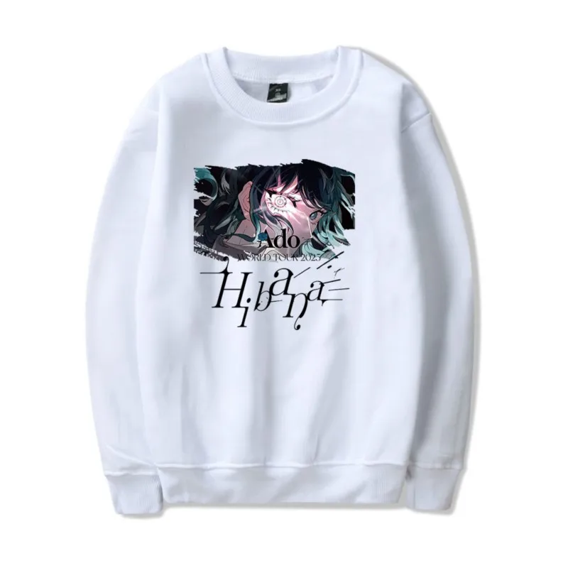 Толстовка с круглым вырезом и длинными рукавами Ado World Tour 2025 для женщин/мужчин