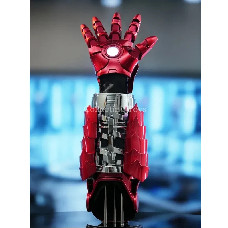 В наличии: Marvel Spark Studio 11 Носимая механическая рука Железного человека Mk5, подвижная настольная лампа, светодиодная фигурка-модель, игрушка, реактор Арк, управление жестами (art.: 3920daea114ec) - 3920daea114ec