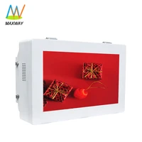 wall mounted sunlight ip65 outdoor led monitor 22 inch high brightness advertising display 1500 cd