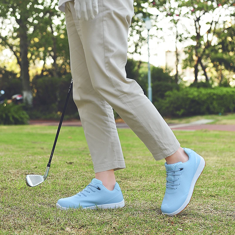 Golf Shoes Men's Nailless Golf Shoes Fashion Outdoor Comfortable Walking Shoes Men's Fitness Golfers Walking Shoes Men