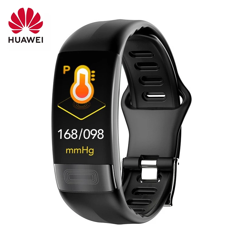

HUAWEI P11 ECG+HRV Smart Bracelet Heart Rate Blood Pressure Monitoring Bluetooth IP67 Waterproof Call Fitness Tracker Smartwatch