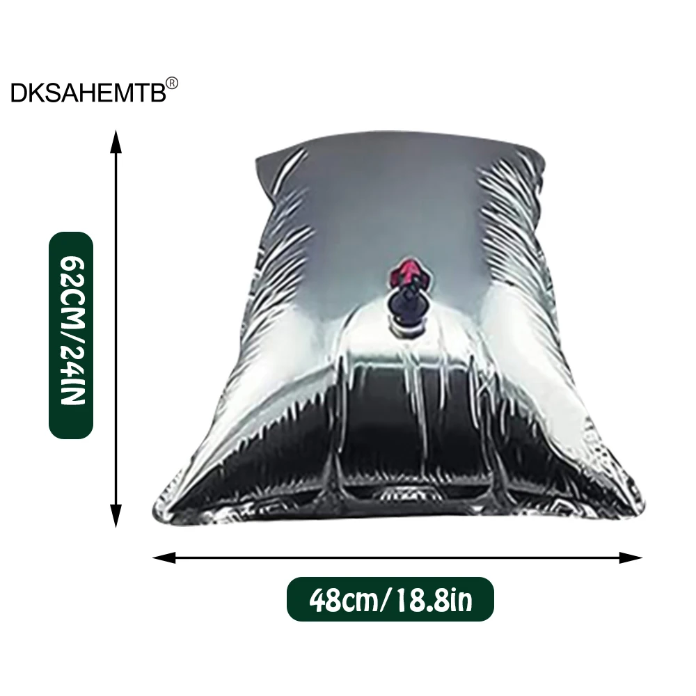 

Outdoor 20L Water Bags Foldable Canister BPA Free Food Safe Water Bag Ultra Light Home Emergency Supplies Stackable
