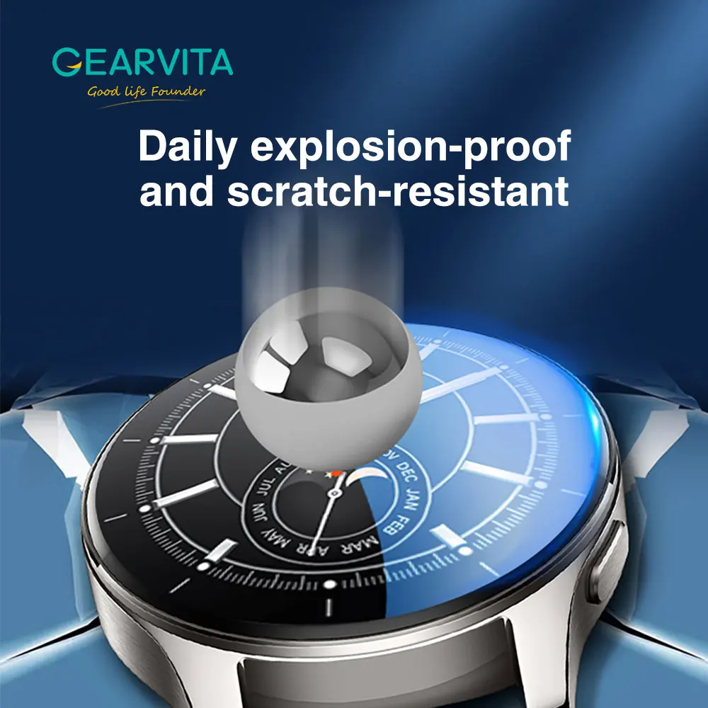 36 38 39 40 42 мм Смарт-часы экран мягкий протектор для Garmin Samsung Casio Huawei Xiaomi HD