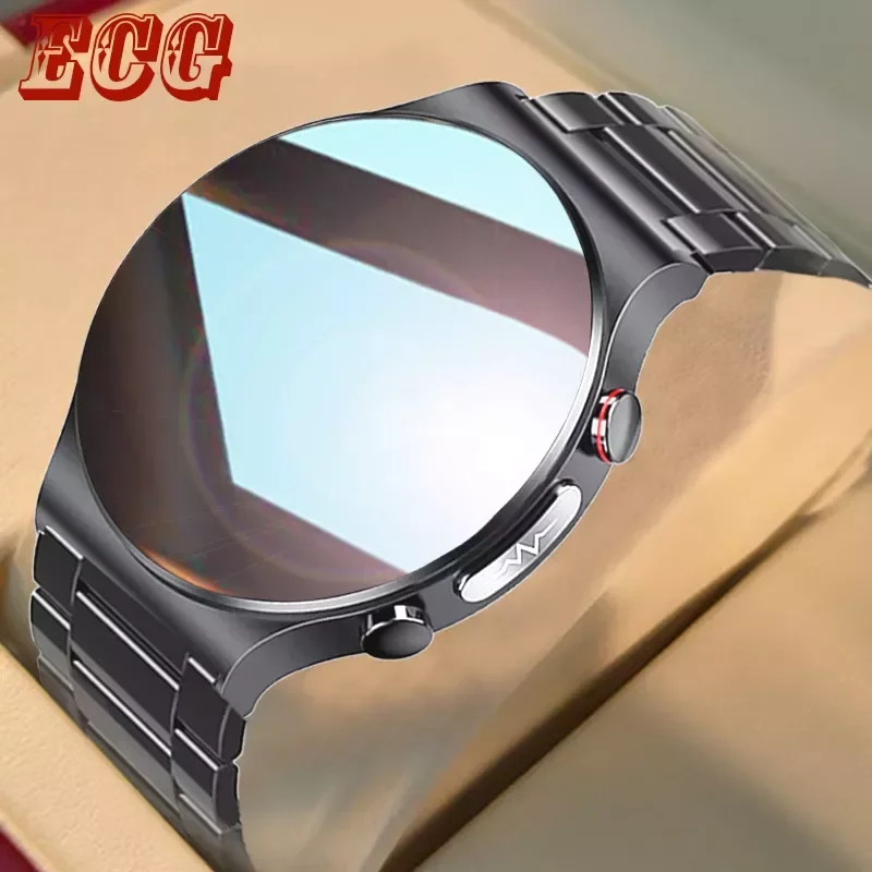 

Новинка мужские Смарт-часы ЭКГ + ППГ 1,32 дюйма 360*360 HD пиксель сенсорный экран спортивные водонепроницаемые Смарт-часы для женщин для Android IOS + к...