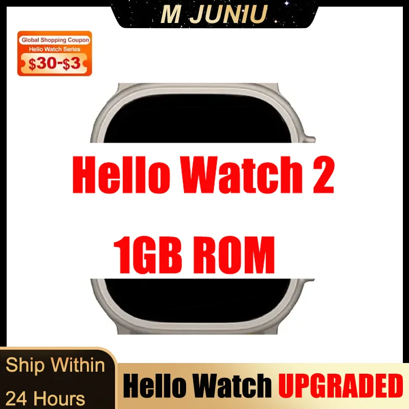 

Hello Watch 2 Смарт-часы для мужчин H11 Ultra Upgrade 49 мм 1:1 серия 8 Беспроводная зарядка компас Bluetooth Вызов GPS умные часы 1 Гб