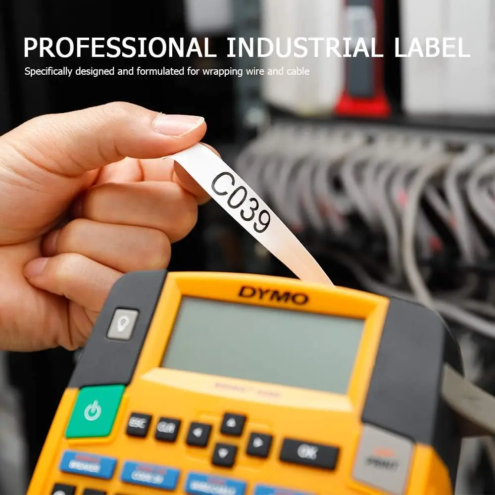 Фотовиниловая Промышленная лента 18431 18443 18432 18444 1805435 18433 18445 для DYMO Rhino 1805431 4200